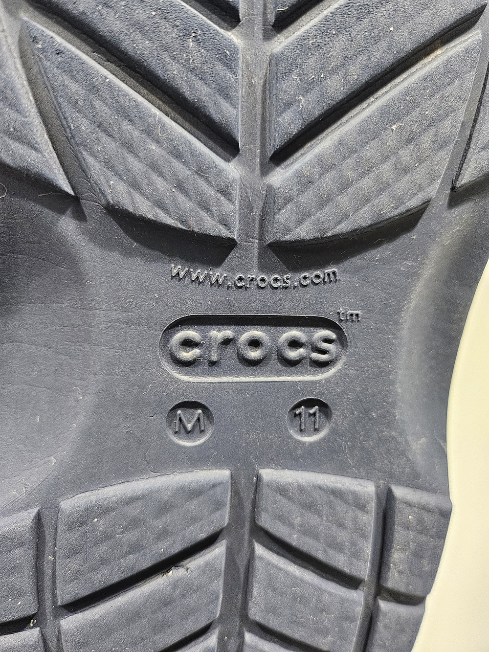 CROCS CLASSIC BLITZEN III CLOG SHOE SLIPPERS MEN'S SIZE 11 NAVY - Picture 5 of 12